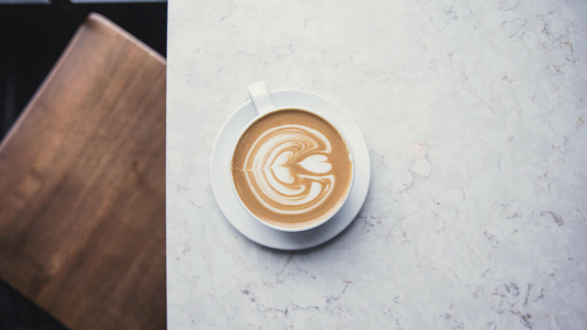 specialty kávé latte