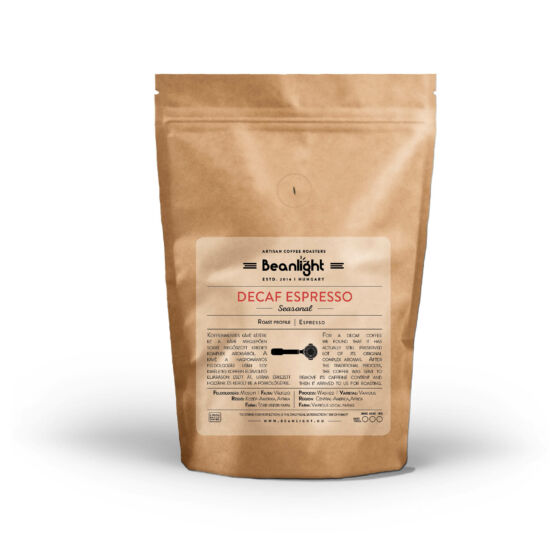 DECAF Espresso 400g (koffeinmentes) specialty kávé