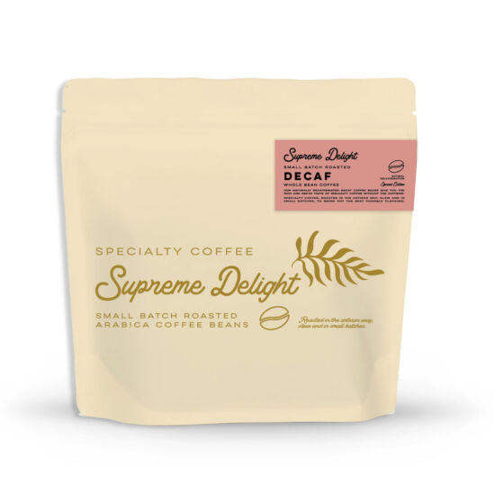 Decaf (koffeinmentes) - Supreme Delight - 200g specialty kávé