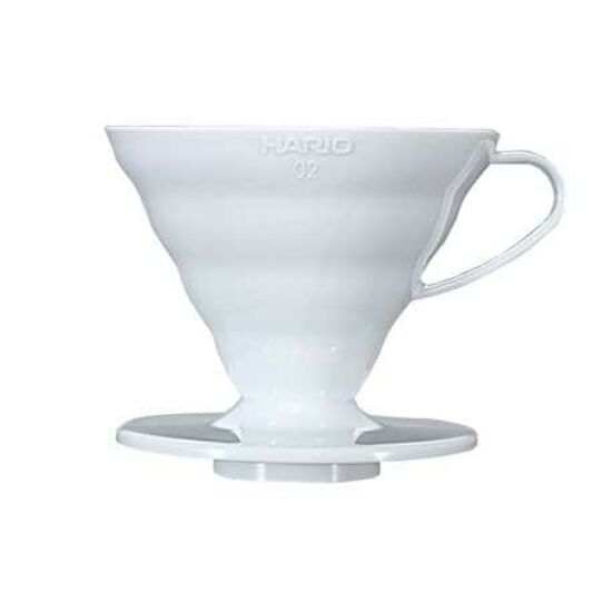 Hario V60 Plastic Coffee Dripper 01 White
