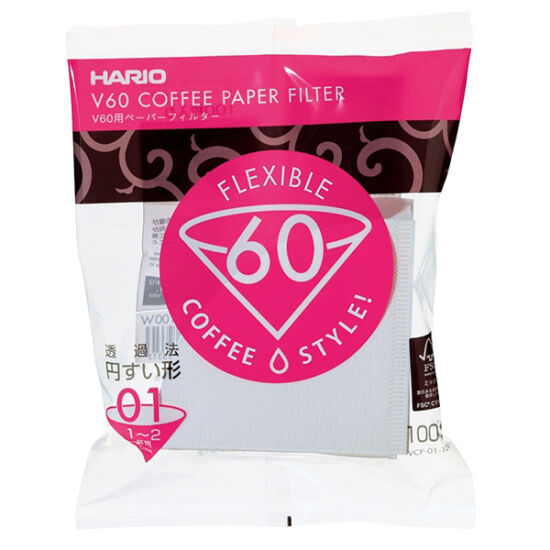 HARIO V60 Filter Paper 01 - 100 pack