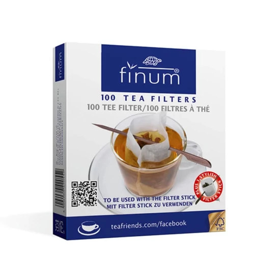 Box of 100 large tea filters