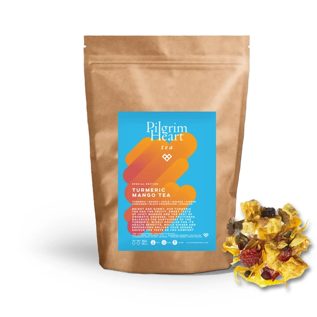 Kurkuma-Mangó tea 80g /special edition/ Kurkuma-Mangó tea 80g /special edition/