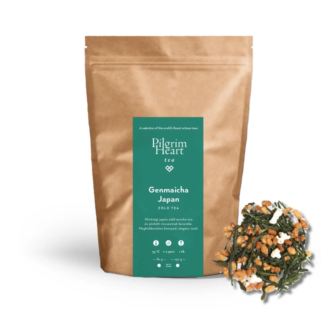 Genmaicha 80g - japán zöld tea Genmaicha 80g - japán zöld tea