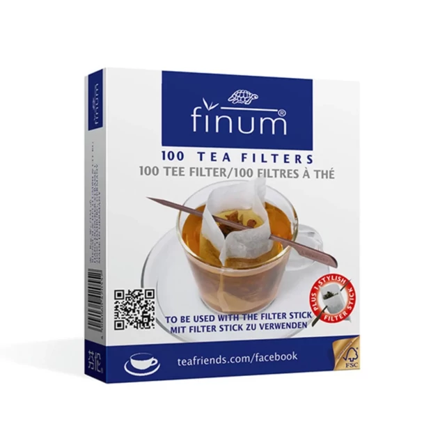 Box of 100 large tea filters
