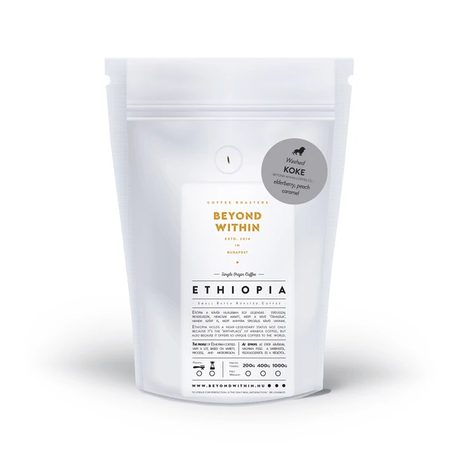 Koke ETHIOPIA 200g specialty kávé